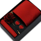 Gravata Social Texturizada Vermelho Vivo SK59F